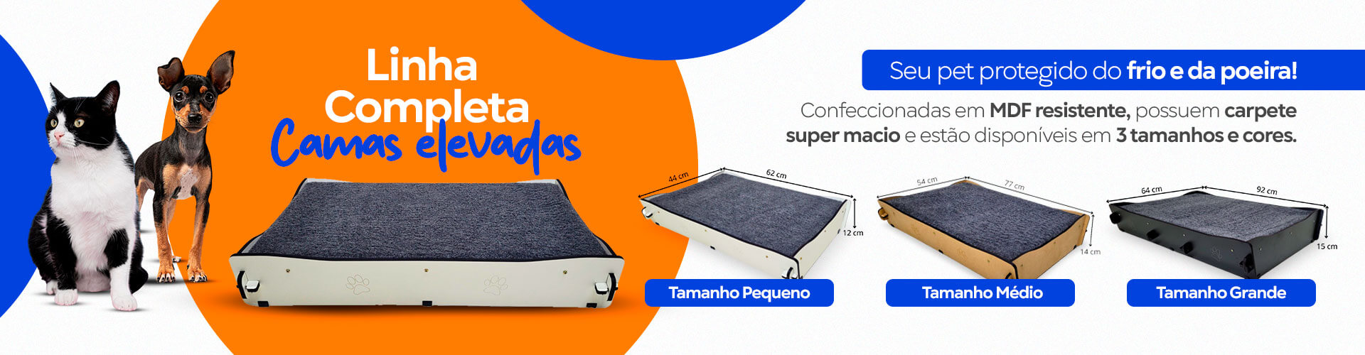 cama e rampa pets
