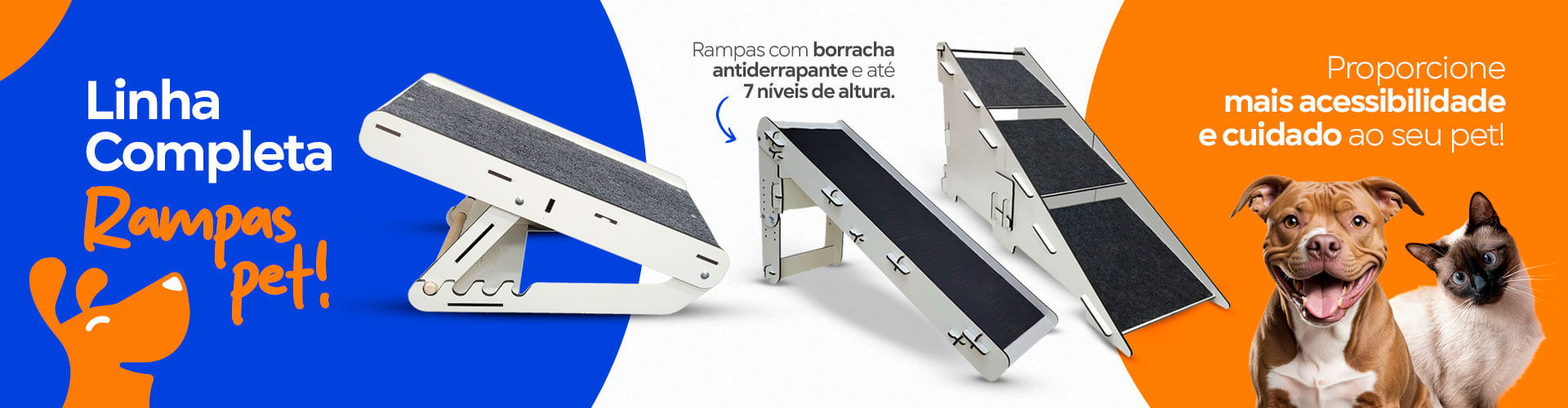escata e rampa pets